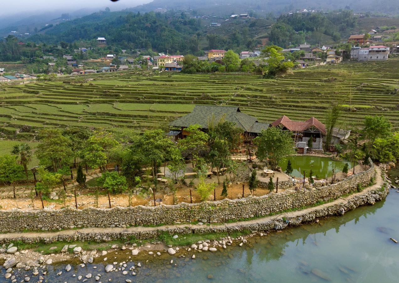 Tavan Riverside Ecolodge Sapa Exteriör bild